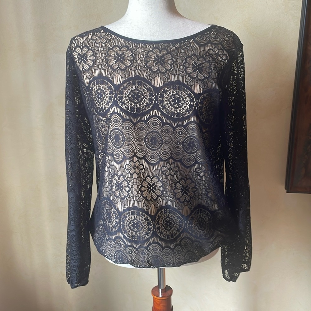 Max Studio Lace Top